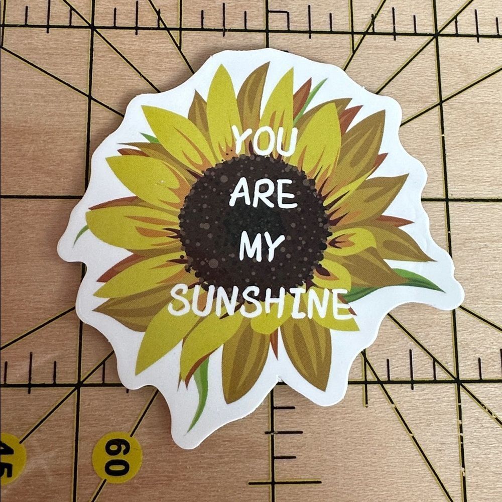 💜13/$13 +Bundle Sticker Sale | Sunshine Sunflower Flowers Waterproof Sticker
